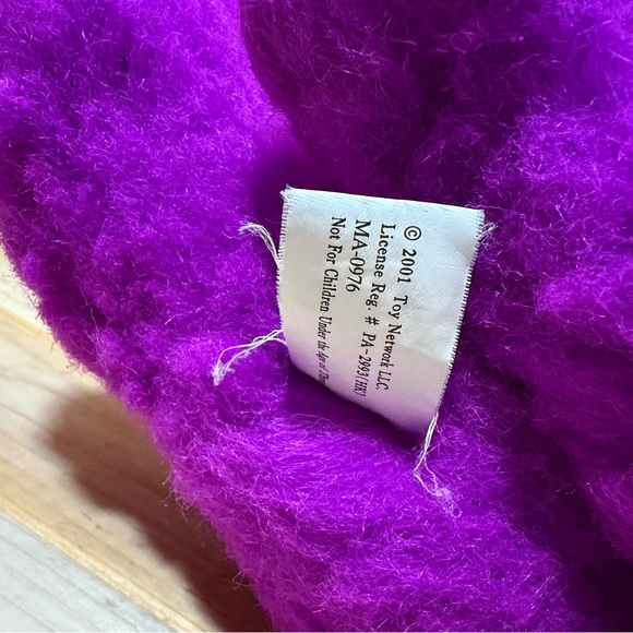 Vintage 2001 Purple monster plush - mystery - Picture 6 of 7